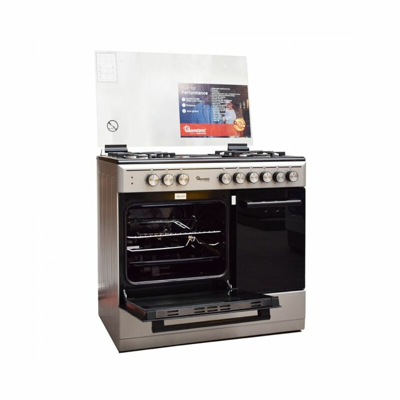 RAMTONS 4G+2E 60X90 SILVER COOKER- RF/496 by Ramtons — view 2