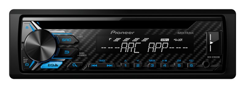 Pioneer DEH-X1952UB - MIXTRAX, 2 Preouts, Dual Illumination by Car Radio — view 2