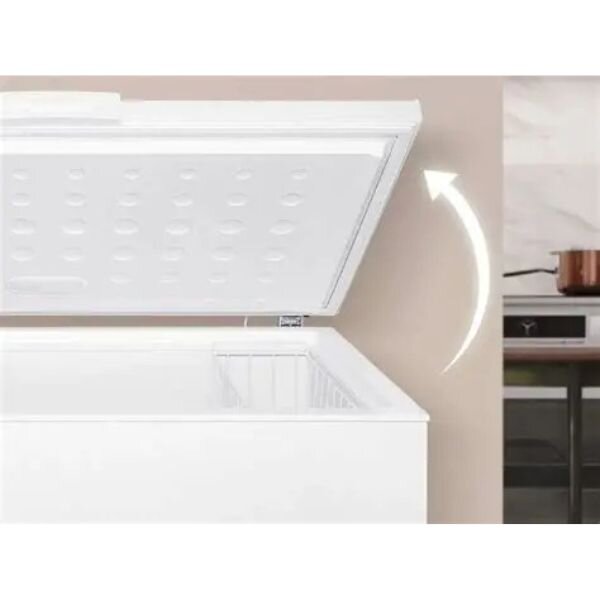 Von VAFC37DHG Chest Freezer - 371L, Grey by Other — view 3