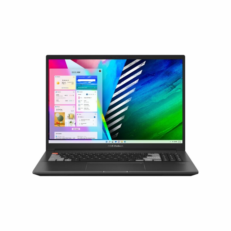 ASUS Vivobook Pro 16X OLED N7600PC-L2238W, Intel Core I7 11370H, 16GB DDR4 RAM (on Board), 512GB M.2 NVMe PCIe 3.0 SSD, NVIDIA GeForce RTX 3050 4GB GDDR6 Graphics, Windows 11 Home, 16" 4K OLED by Asus
