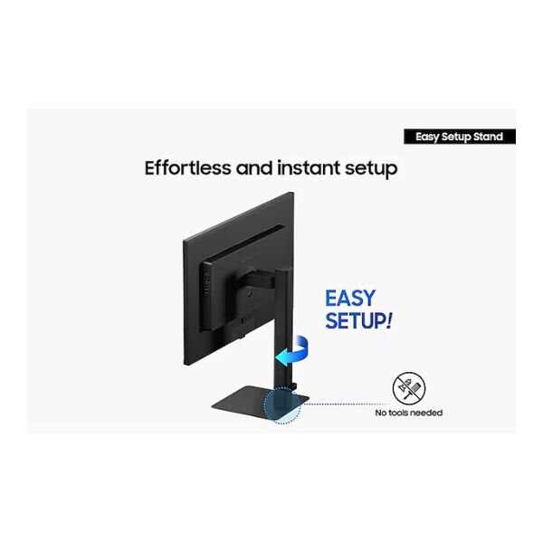 Samsung 27" ViewFinity S6 QHD Monitor, USB-C 90W Charging, IPS Display, Height Adjustable Stand – S60UD by Samsung — view 5