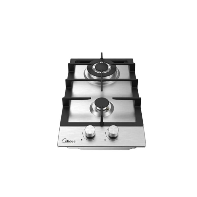 Midea 30cm 2 Burner Stainless Steel Gas Hob 30SB005_MNE24 by Midea