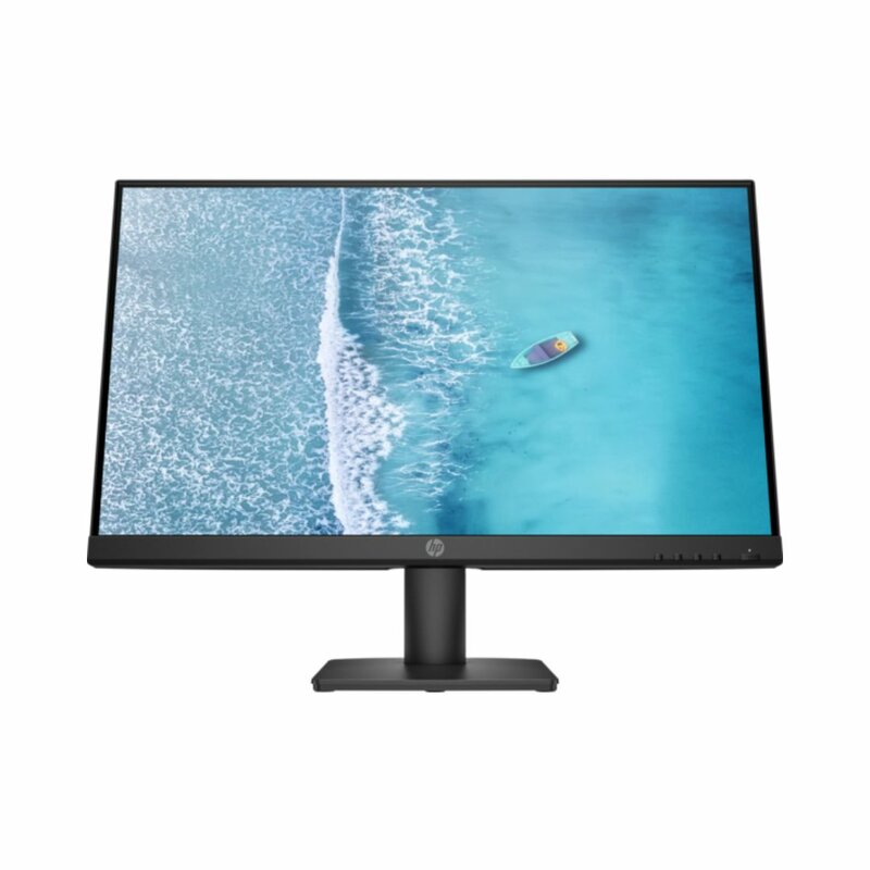 HP V241iB 23.8″ FHD Monitor, Black Color, Connectivity : 1 VGA; 1 HDMI 1.4 by HP