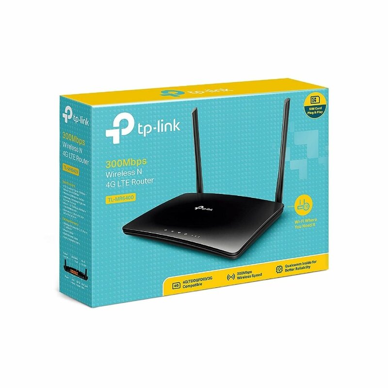 TP-Link TL-MR6400 Wireless 4G LTE Router by TP-Link — view 4
