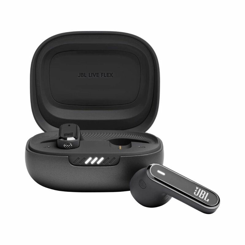JBL Live Flex True Adaptive Noise Cancelling Earbuds With 40H Playtime And IP54 Water Resistance by JBL