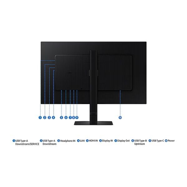 Samsung ViewFinity S6 Monitor LS24/27/32D600UAU by Samsung — view 2