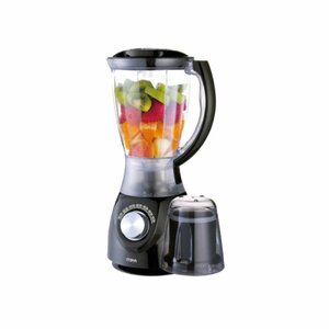 MIKA Blender, 1.5L, 2 In 1, With Grinder, Black MBLR202/BL