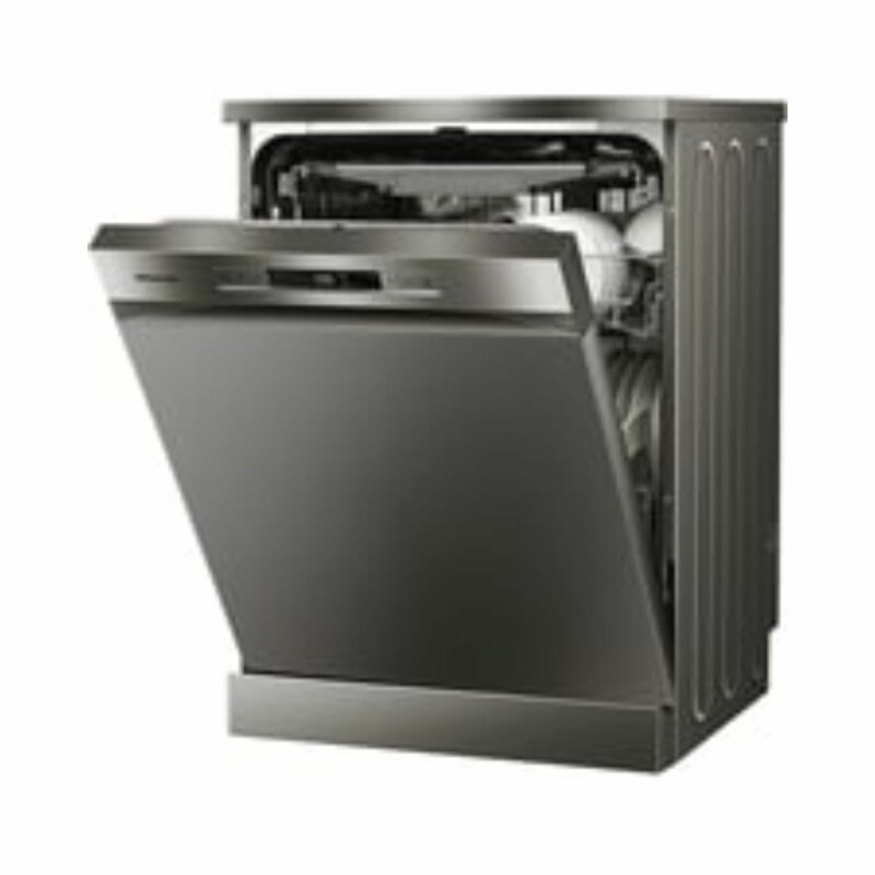 Hisense Dishwasher Free Standing 13 Place Setting With 8 Programs Silver – HS622E90G by Hisense — view 2
