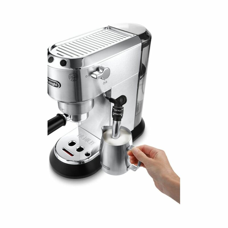 Delonghi EC685.M 15-Bar Pump Espresso Dedica Coffee Maker by Hotpoint — view 2