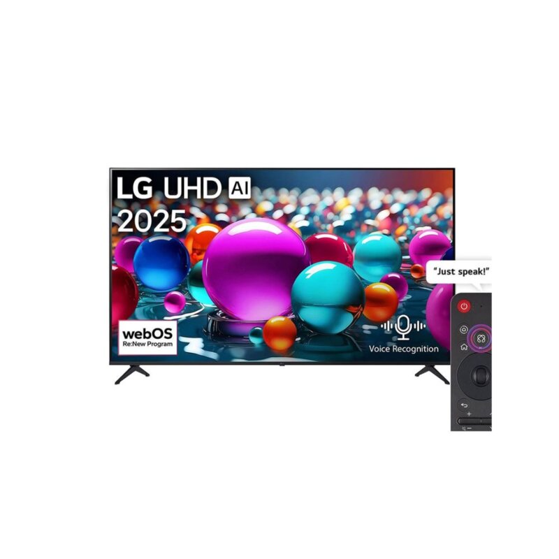 LG 50 Inch UHD AI Smart TV, 4K Resolution, - 50UA85006LA by LG