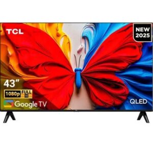 TCL 43 Inch QLED Google TV 43S5K 2K Resolution