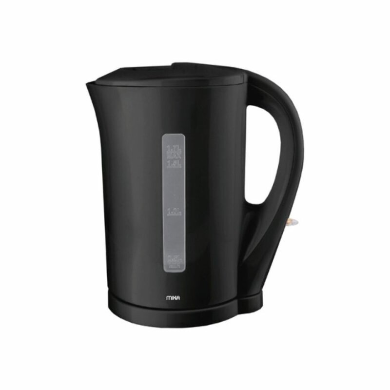 MIKA MKT1104 Kettle (Electric), Plastic, 1.7L, Cordless,Black by Mika