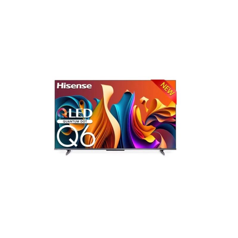 Hisense 55 Inch 4K QLED Smart TV 55Q6N – HDMI, Wi-Fi, HDR10 by Hisense — view 2