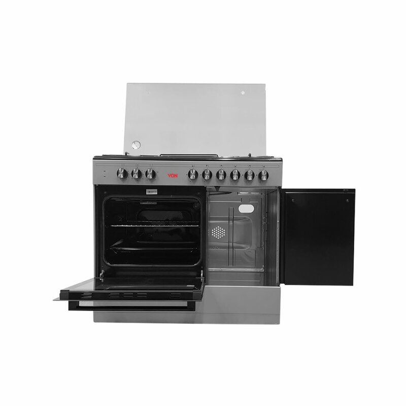 Von 8422SLV/ VAC9S042CS 4 Gas + 2 Electric Cooker by Von