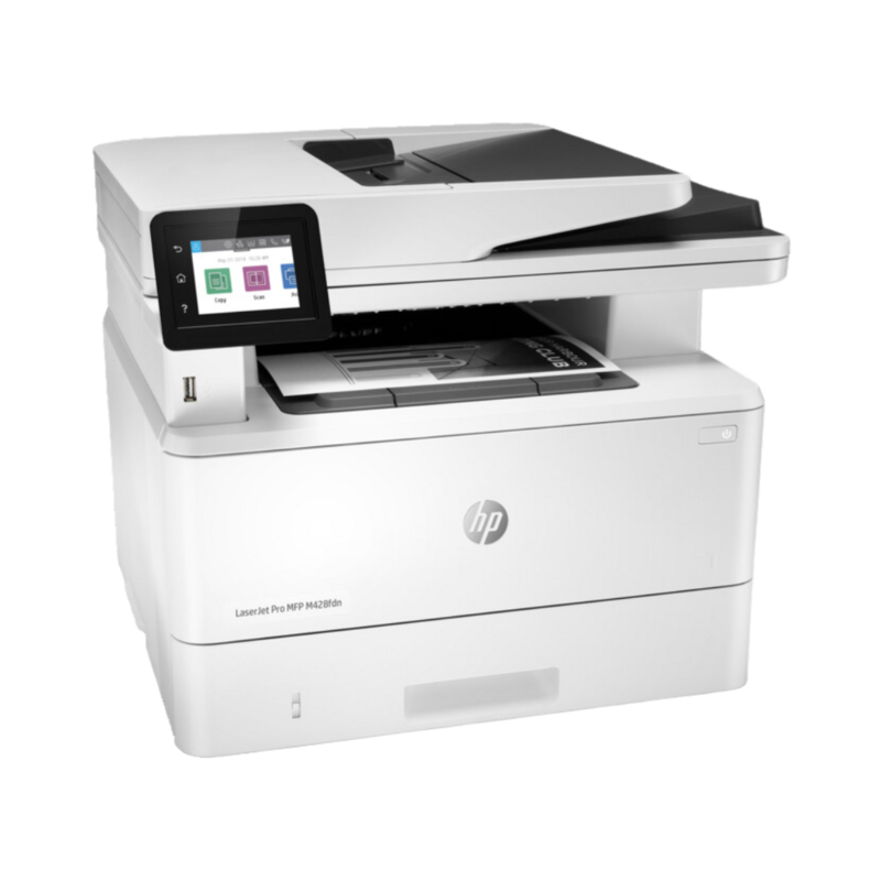 HP LaserJet Pro Mfp M428FDN Printer by HP — view 3