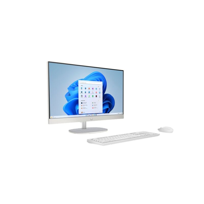 HP 24-cr1002 All-in-One PC 23.8 Inch FHD 16GB RAM 512GB SSD White by HP — view 3