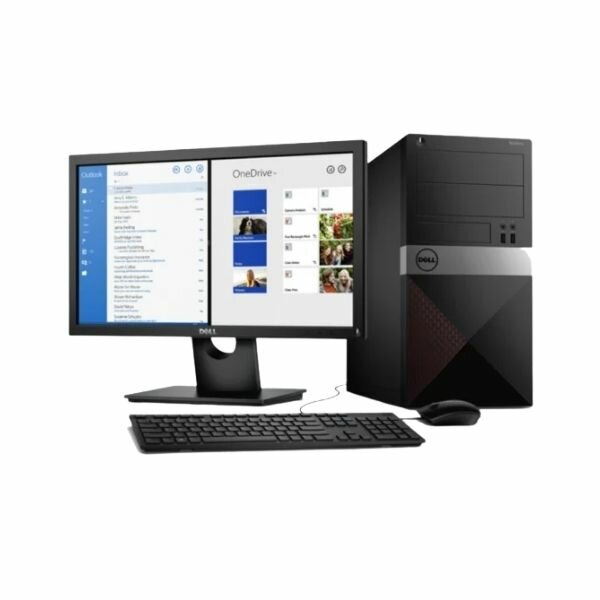 Dell Vostro 3888 Core I7 10TH Gen 8GB RAM 1TB HDD 19.5 Inch Monitor by Dell — view 2