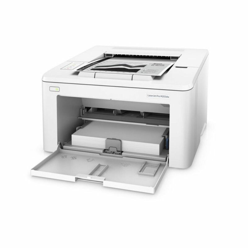 HP LaserJet Pro M203dw Monochrome Laser Printer by HP — view 3
