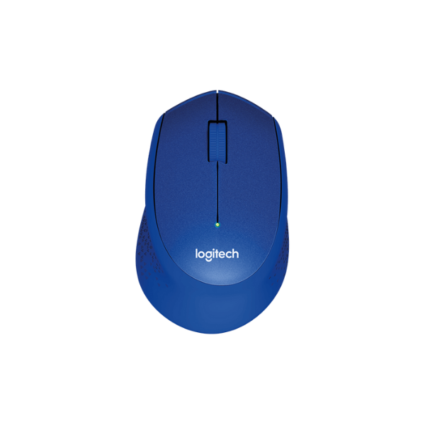 Logitech Wireless Mouse M330 – Black, Blue, Red by Logitech — view 2