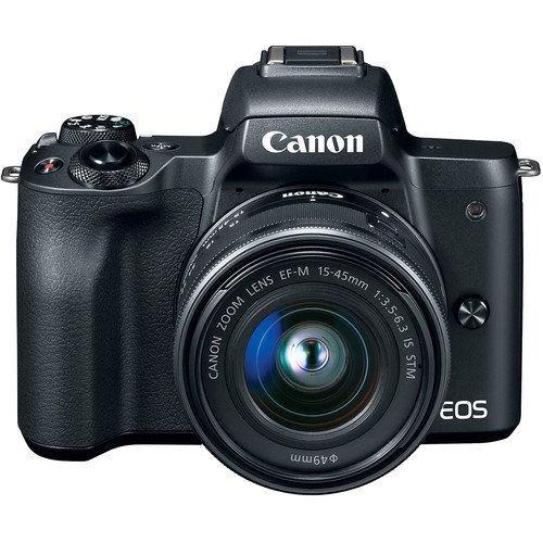Canon EOS M50 Mirrorless Digital Camera With 15-45mm Lens (Black) by Canon — view 4