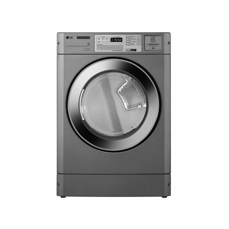 LG RV1840CD7 Commercial Dryer Front Load 15KG - Silver, WI-FI by LG