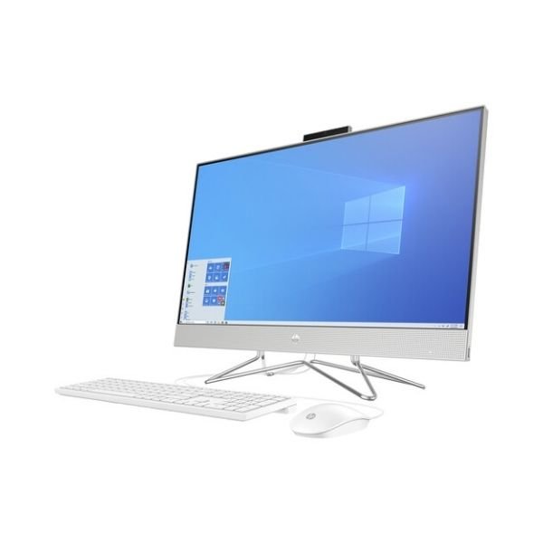 HP All-in-One 24-df1014ne 23.8" FHD Touch Screen, Core™ I5-1135G7(11TH GEN)  8 GB RAM  1TB HDD, Windows 10 Home,  DVD-Writer (White ,Black) by HP — view 3