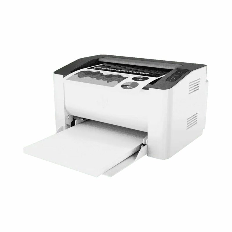 HP LaserJet 107w Wireless Mono Laser Printer - 4ZB78A by HP — view 4