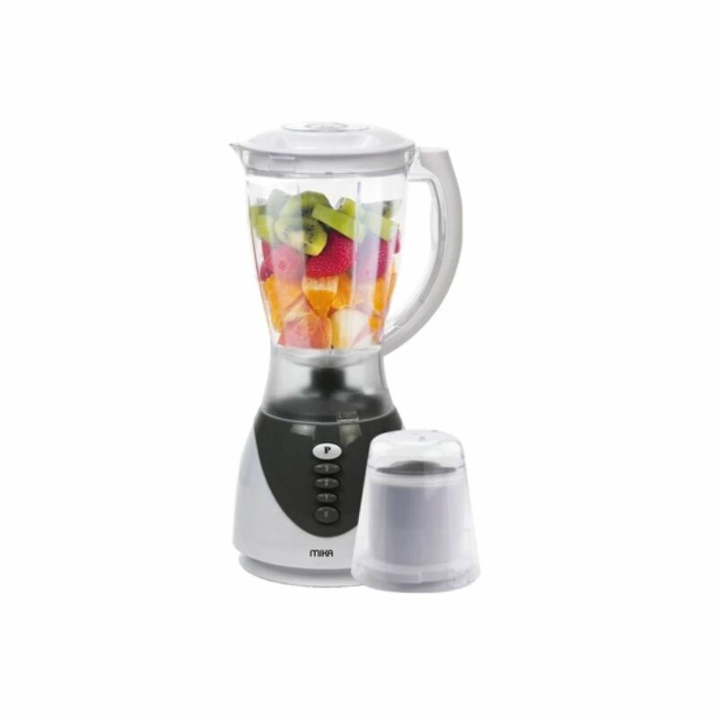 MIKA Blender, 1.5L, 450W, With Grinder, Dark Grey MBLR4731/DG by Mika
