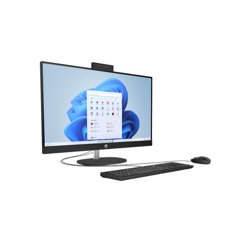 HP 27-CR0057NH All-in-One PC - 27 Inch FHD Display, Intel Core I7, 8GB RAM, 512GB SSD, Silver by HP — view 3