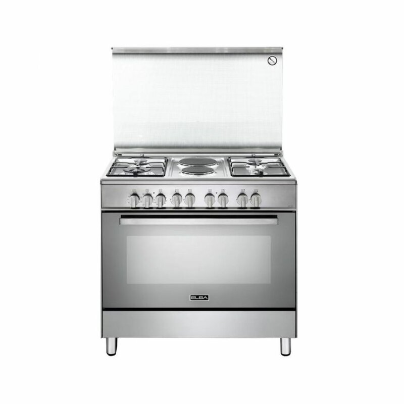 RAMTONS 4 GAS+2 90X60 ELECTRIC STAINLESS STEEL COOKER- EB/629 by Ramtons