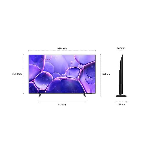 Samsung 43 Inch 4K Smart TV 43U8000F/UA43U8000FUXKE 2025 Model by Samsung — view 4
