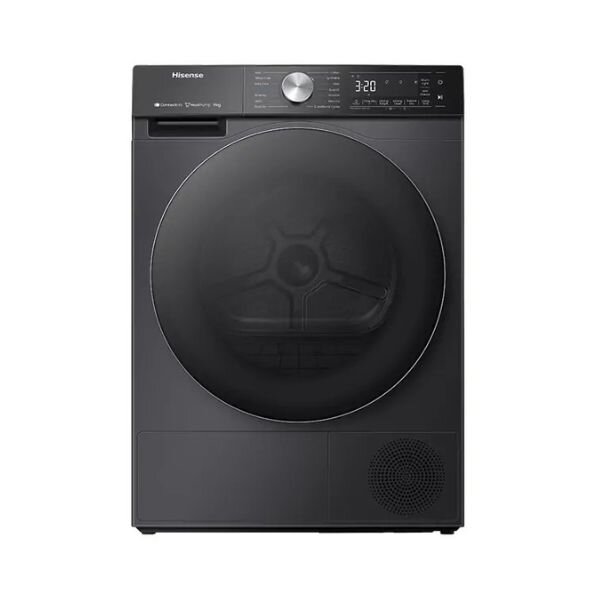 Hisense 9kg Front Load Heat Pump Dryer Kenya - DHQA902UT | Smart Dryer With WiFi | Kausha Nguo Rain Or Shine! by Hisense