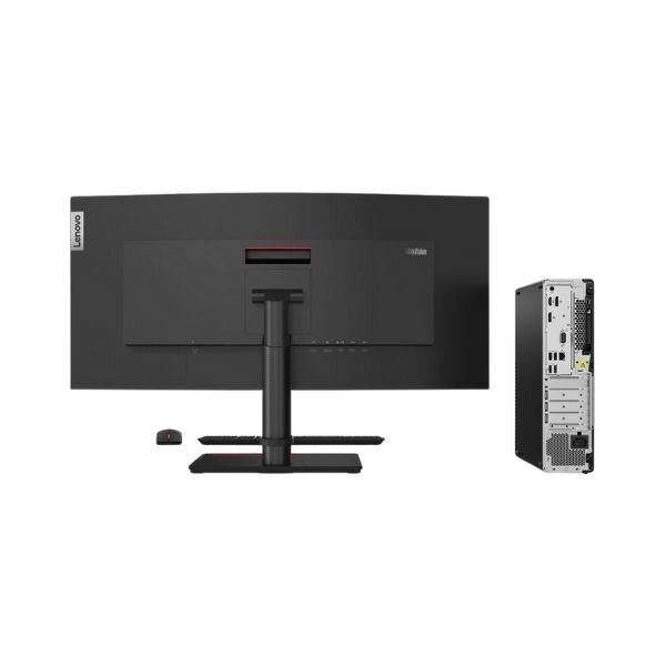 Lenovo M70s SFF Core I7 10th Gen 4GB RAM 1TB HDD 23.8” Display by Lenovo — view 2