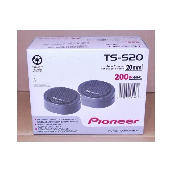 Pioneer TS-S20 20mm High-Power Component Dome Tweeter by Doors Speakers,tweeters