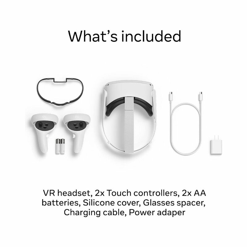 Meta Quest 2: Immersive All-In-One VR Headset - 256GB by Other — view 5
