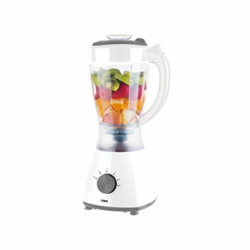 MIKA Blender, 1.5L, White & Grey MBLR301/WG by Mika