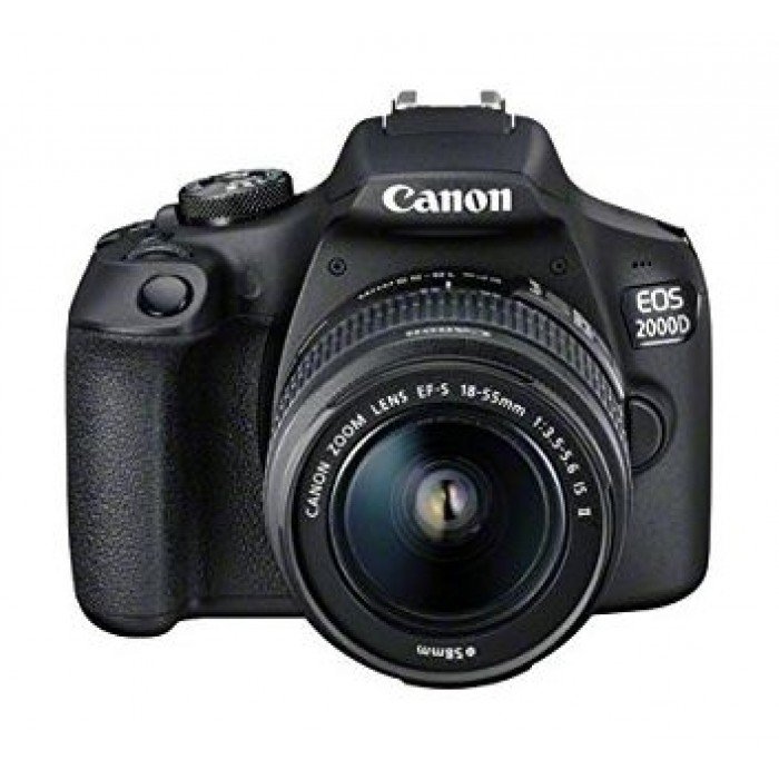 Canon EOS 2000D Rebel T7 24.1MP DSLR Wi-Fi Camera 18-55mm Lens IS II by Canon — view 4