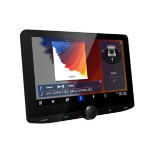 Kenwood DMX9720XS – 10.1 Inches  Floating HD Touchscreen Car Stereo With Wireless Apple CarPlay & Android Auto
