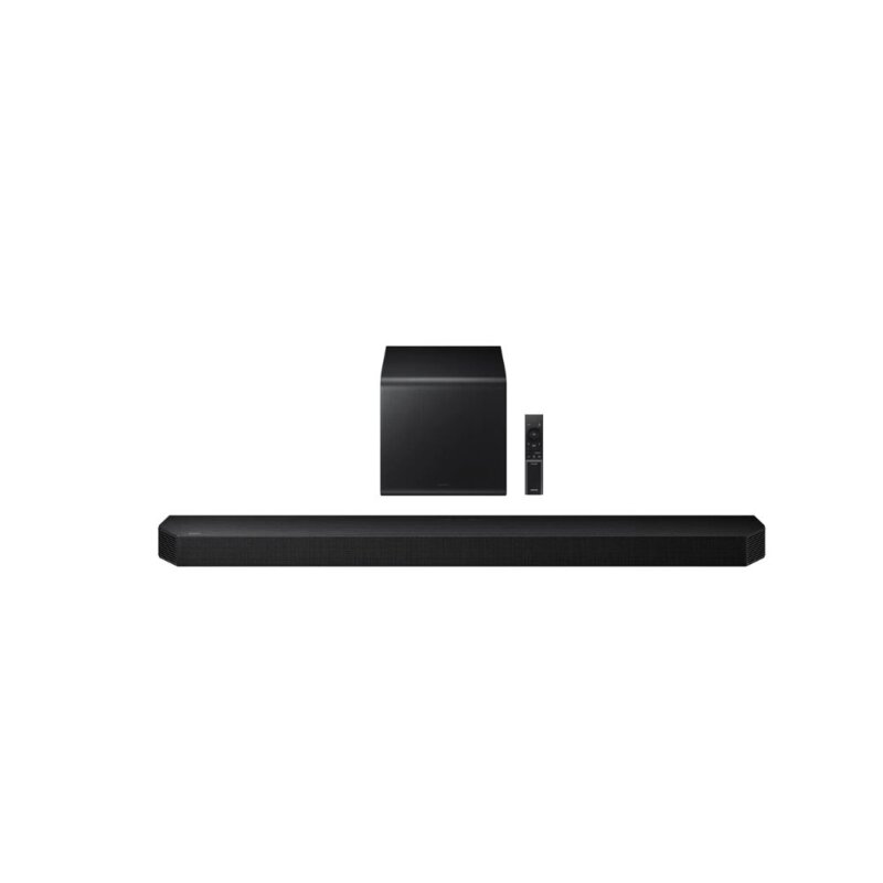 Samsung HW-Q800F 400W 5.1.2-Channel Dolby Atmos Soundbar System - Wireless Subwoofer, Black by Samsung