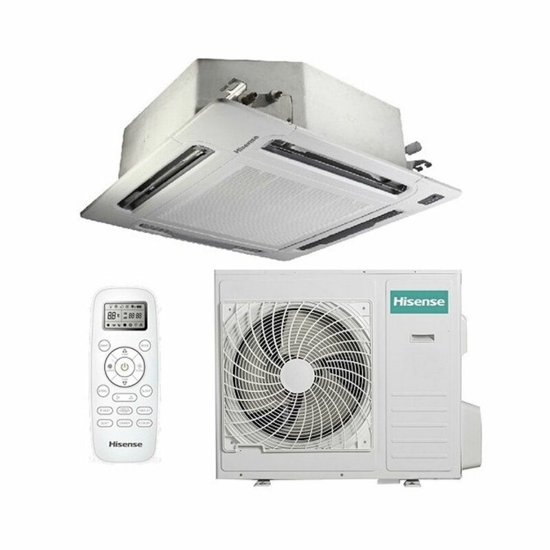Hisense 24,000BTU Cassette Air Conditioner  High Capacity Cooling, AUC-24HR4SJA by Hisense