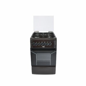 Von VAC6F031UB 3 Gas + 1 Electric Cooker - Brown