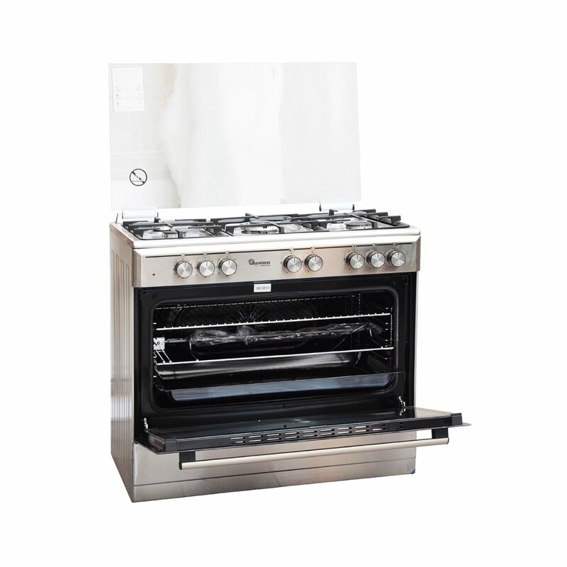 RAMTONS 5GAS 90X60 INOX COOKER- RF/499 by Ramtons — view 2