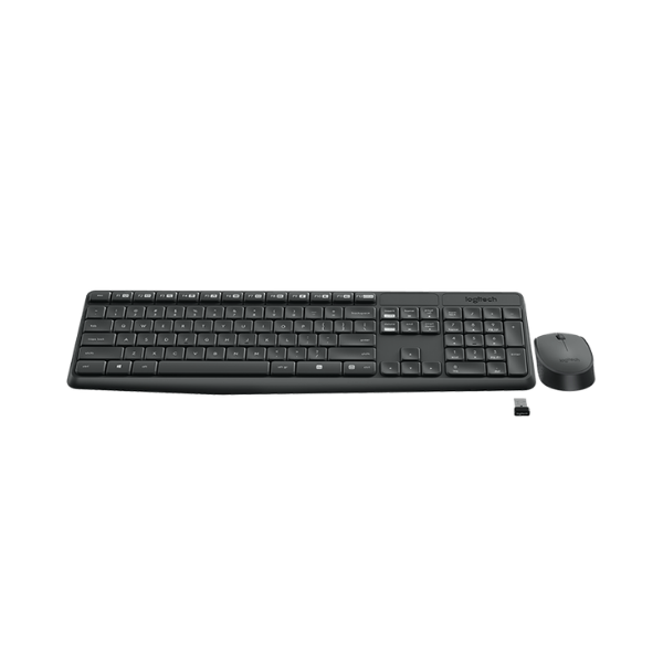 Logitech Wireless Keyboard & Mouse MK235 - English & Arabic by Logitech — view 3