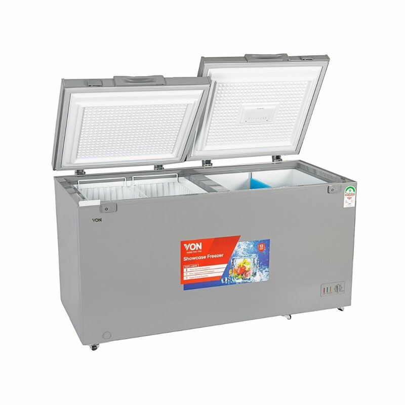 Von VAFC-45DXS Chest Freezers, 445L - Grey by Other — view 2