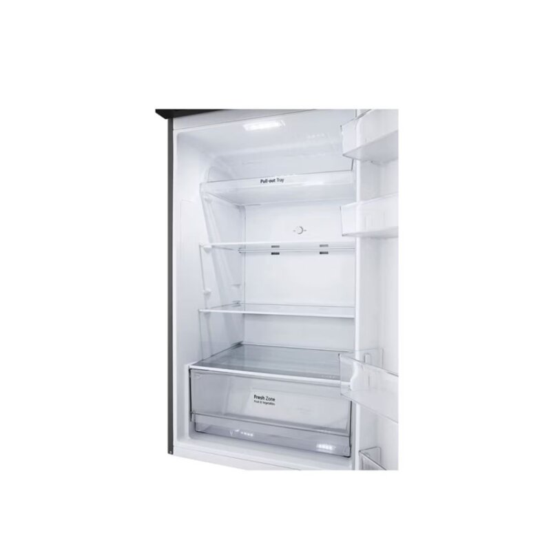 LG 375L Top Mount Freezer Fridge GN-B472PLMB - No Frost, Smart Inverter, Platinum Silver by LG — view 4