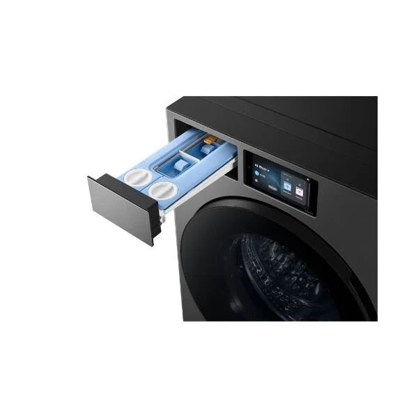 Samsung 26kg Front Load Washing Machine – Silver, Model WF90F26ADSNQ by Samsung — view 2