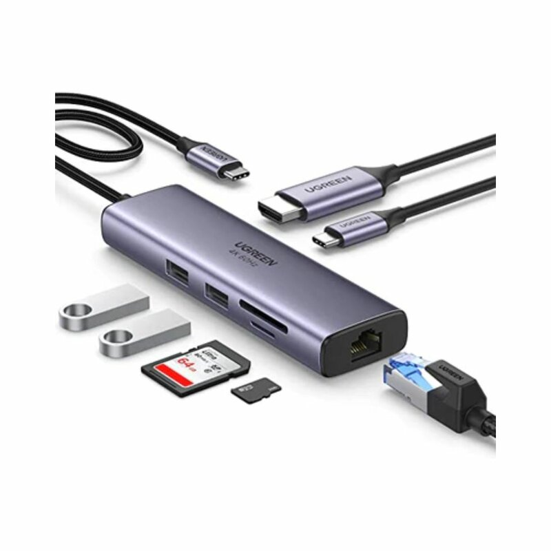 UGREEN USB-C Multifunction Adapter 9 In 1 -CM274 by Hubs/Cables — view 2