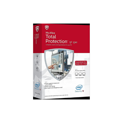 McAfee Antivirus 3 User by Software