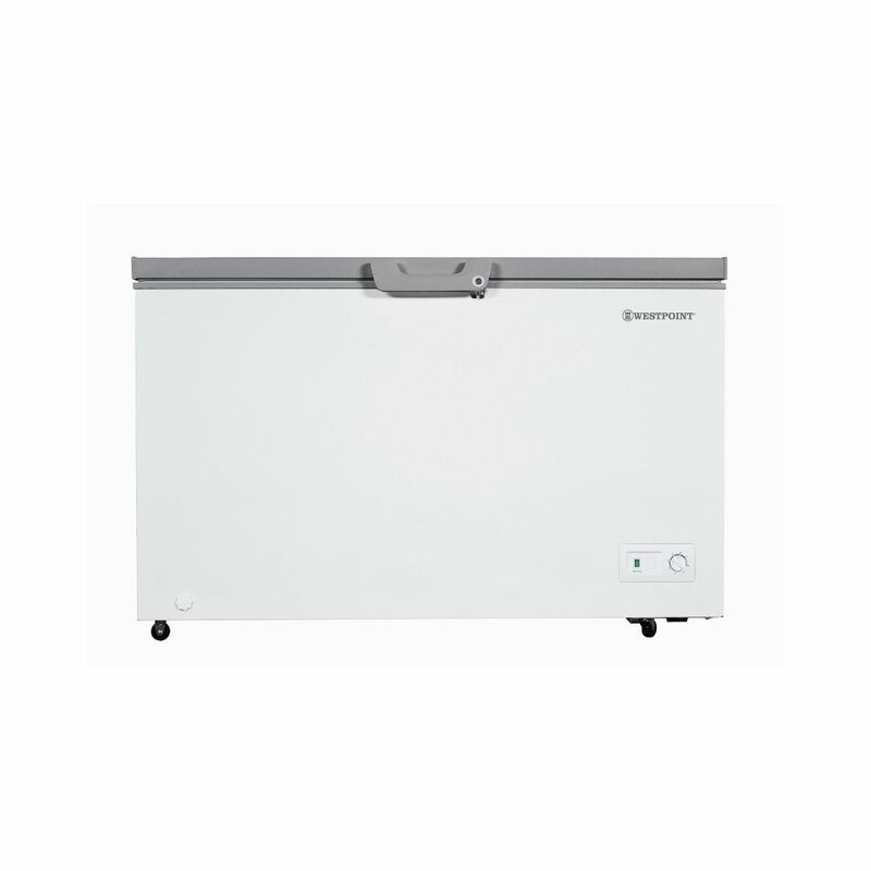 Westpoint WBON-4519 Chest Freezers, 380L - White & Grey by Other