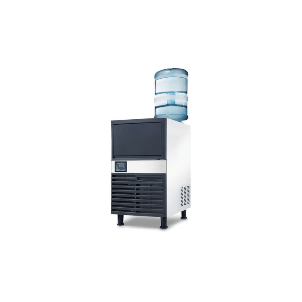 MIKA MIC1D3615X Ice Maker: 36kg Capacity, Dual Option, Stainless Steel & Black by Mika — view 3